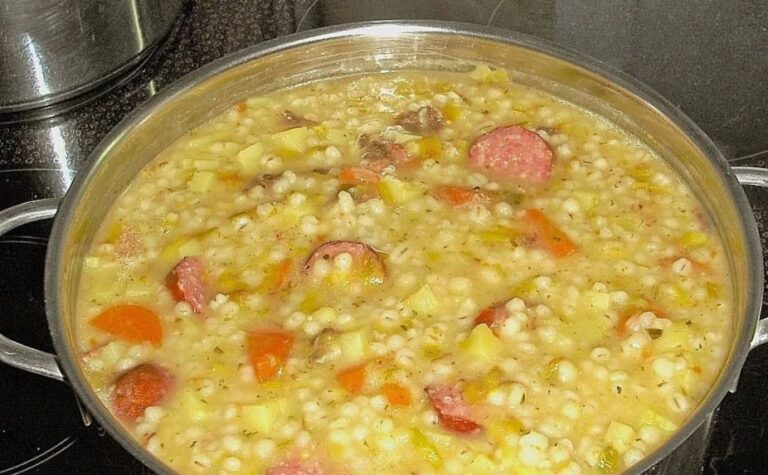 Ho sempre amato la zuppa d'orzo della nonna