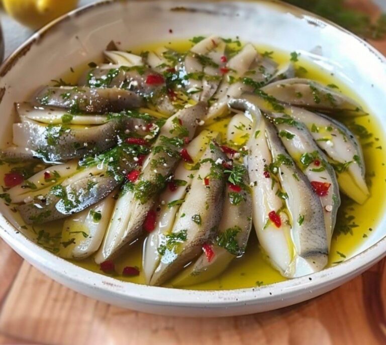 Ricetta napoletana di acciughe marinate