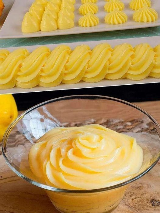 CREMA AL LIMONE FATTA IN CASA