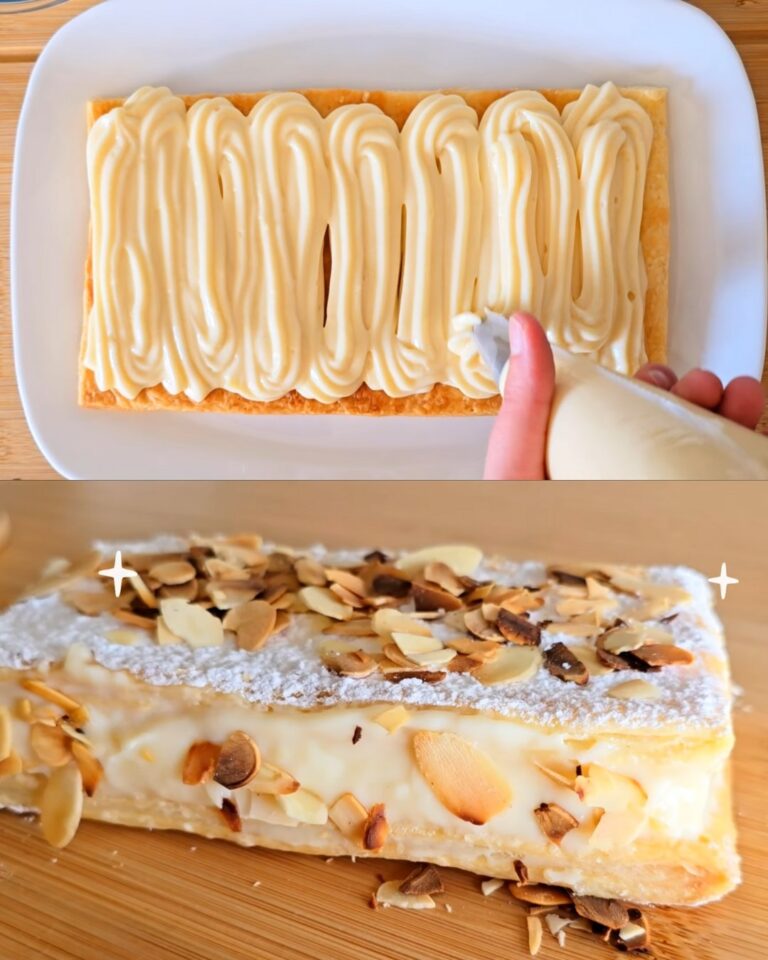 Ricetta per la pasta sfoglia alla crema Thousand Leaves