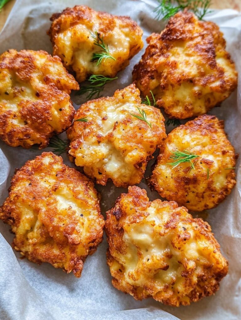 CIAMBELLE DI POLLO CON FORMAGGIO