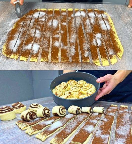 Un must, le lumache della nonna con zucchero alla cannella sono un vero successo