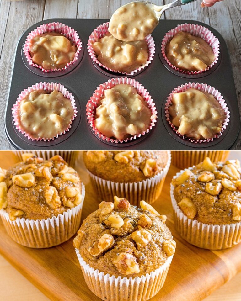 Muffin mele e noci: la ricetta dei dolcetti soffici e profumati perfetti per l’autunno