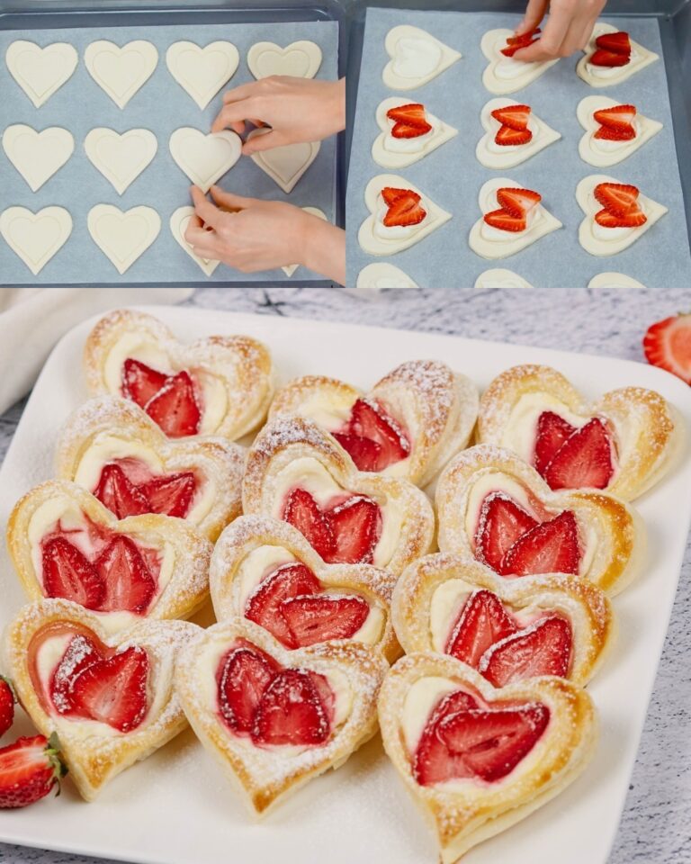 Cuori di biscotto di pasta frolla