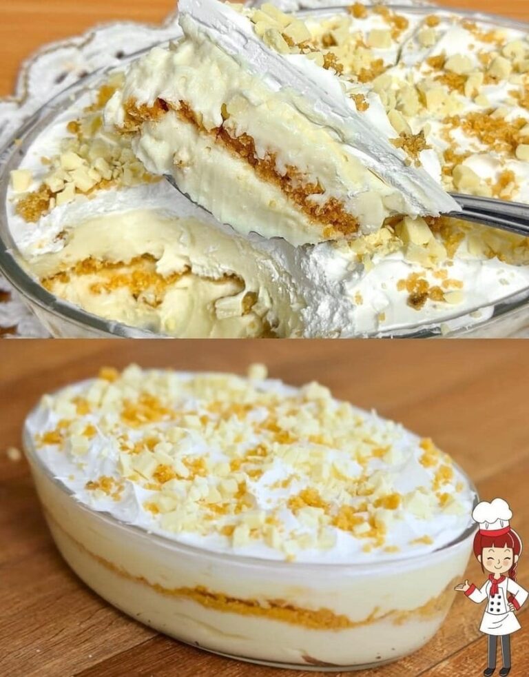 Torta belga cremosa con crema speciale ai 4 latti