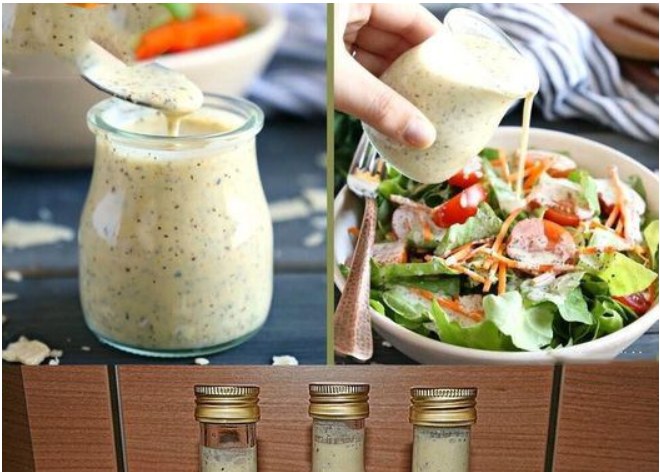 Riserva, condimento per insalata veloce e duraturo