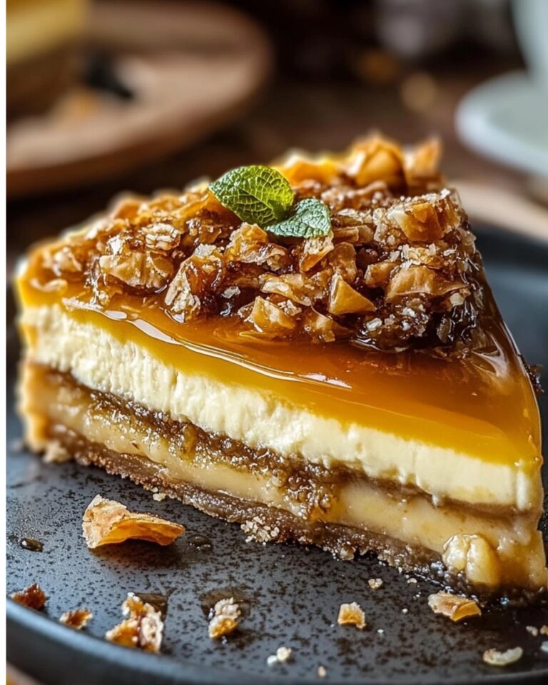 Cheesecake al baklava