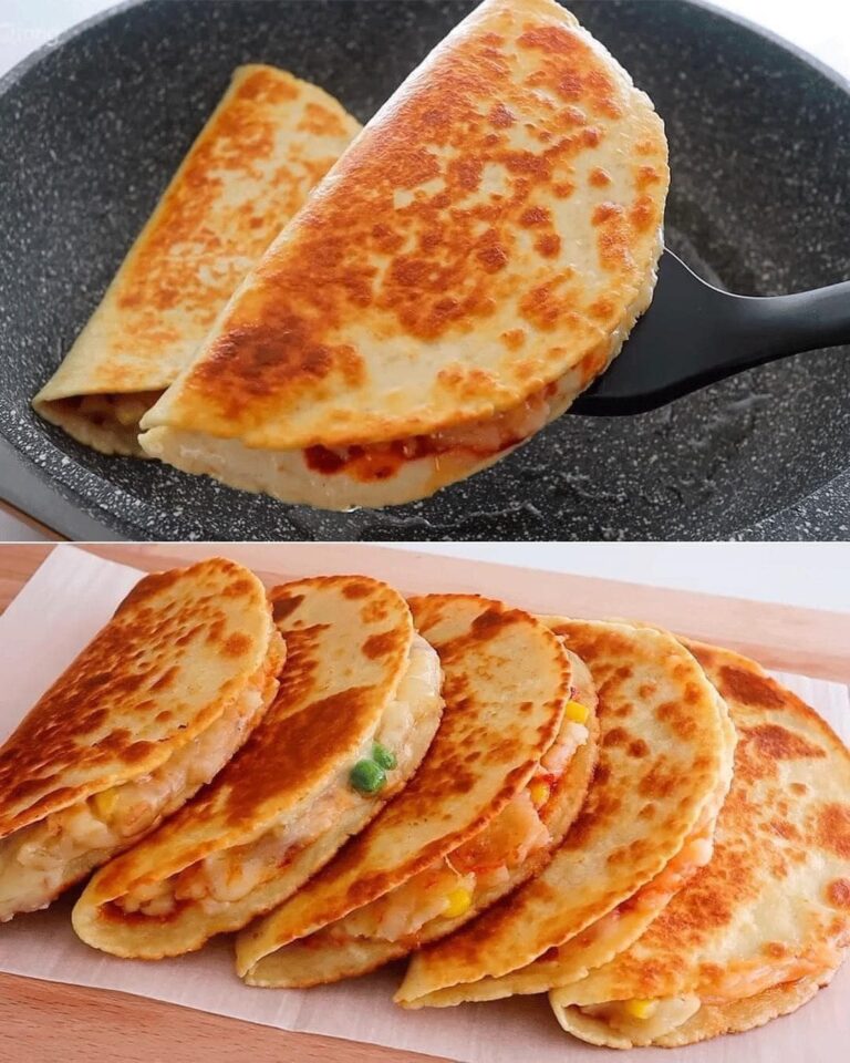 RICETTA QUESADILLA DI POLLO