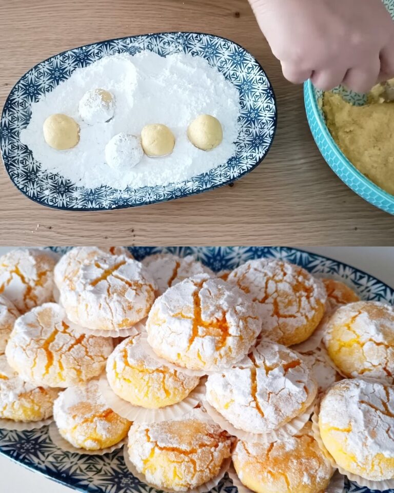 Ricetta per palline di biscotti al limone