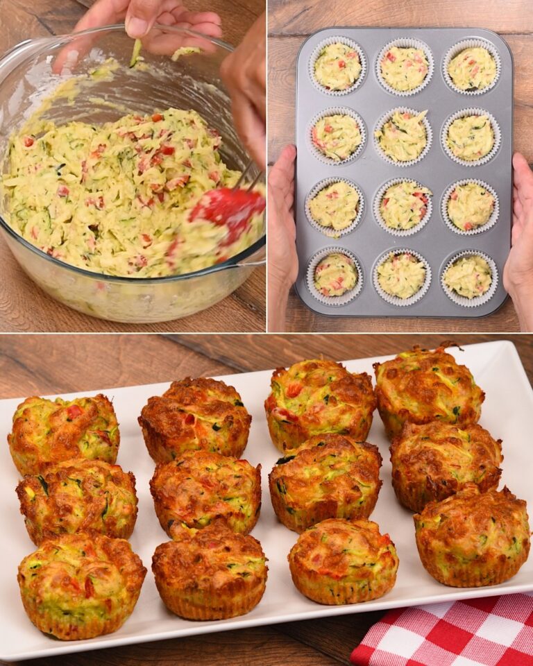 Muffin alle zucchine: soffici, facili, gustosi e pronti in pochi minuti!