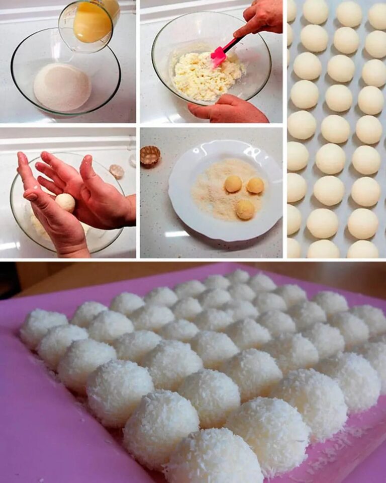 Palline di cocco fatte in casa