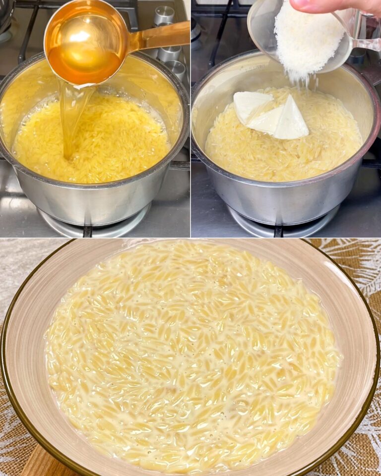 Risoni al formaggino: la ricetta della pastina cremosa e irresistibile