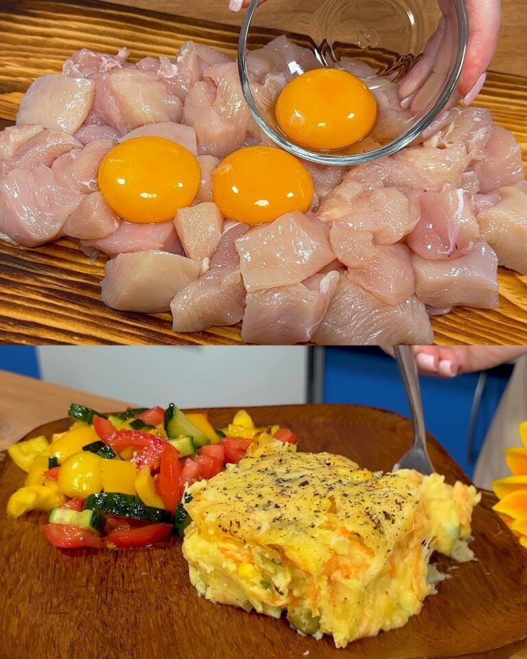 filetto di pollo e patate! Ricetta di cucina semplice e gustosa