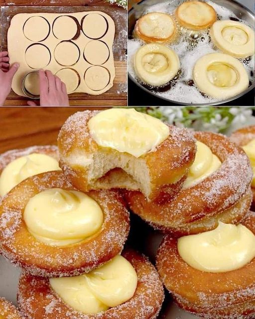 Ciambelle con panna: