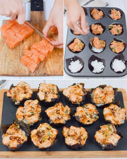 Paniers de salmon: il piatto di sushi da preparare in casa!