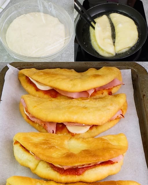 Tasche di pizza fritta: perfette per una cena facile e saporita!