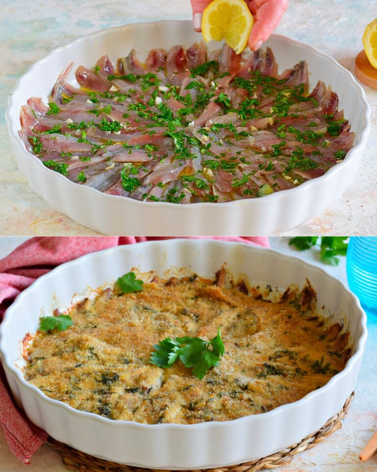 Alici in tortiera: la ricetta del secondo piatto tipico della Campania