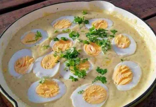 Ricetta uova in salsa di senape