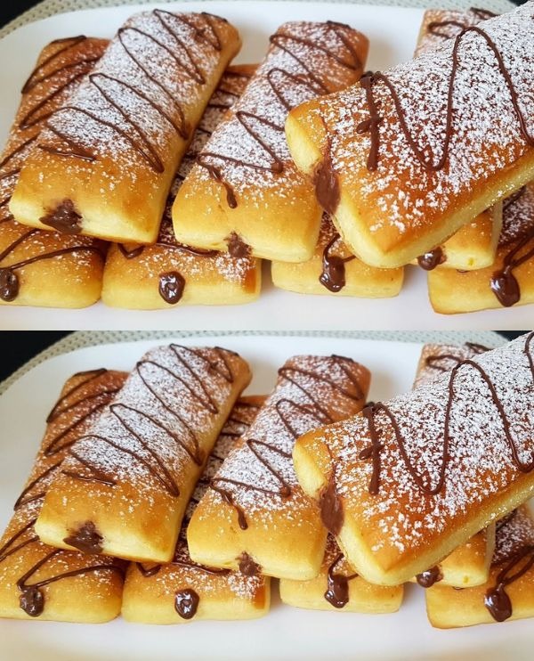 Deliziosa ricetta senza cottura: brioche ripiena al cioccolato