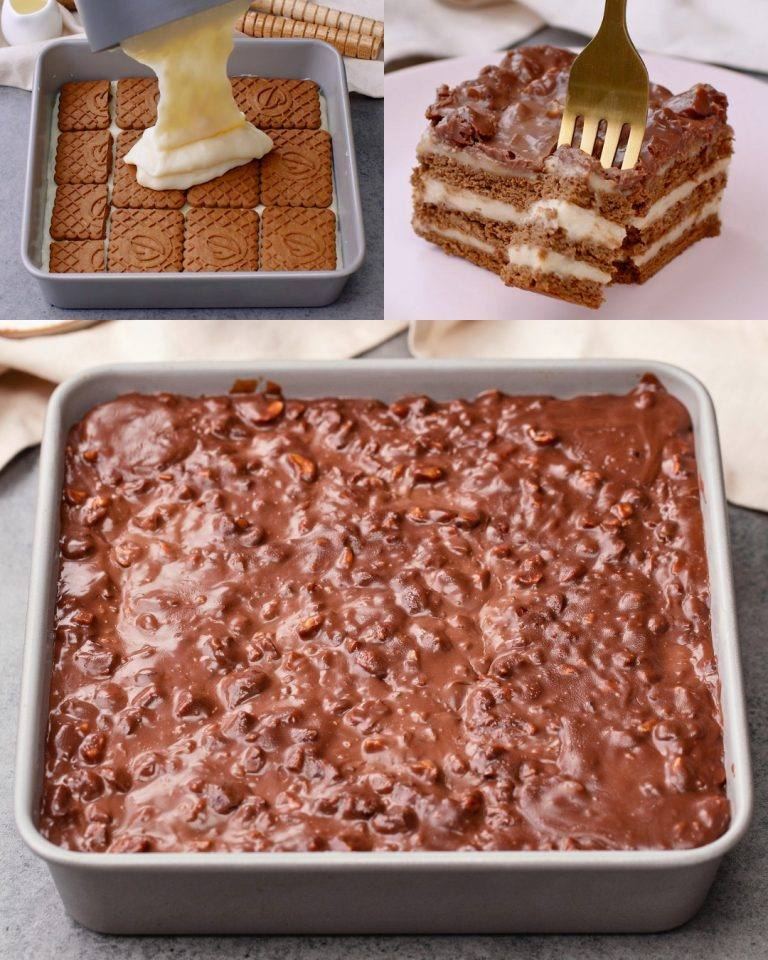 Pan di Spagna con panna e cioccolato: un dolce senza lavarlo