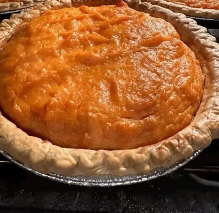 Torta di patate dolci