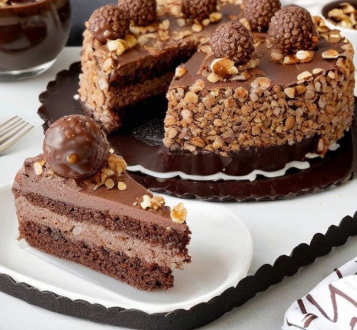 Torta Rocher per San Valentino