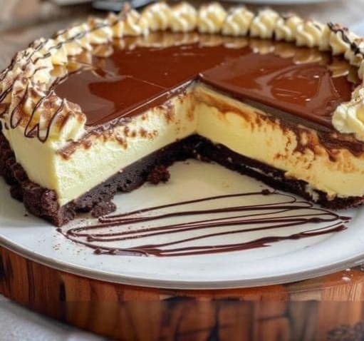 ublime Torta con Crema al Caramello e Ganache