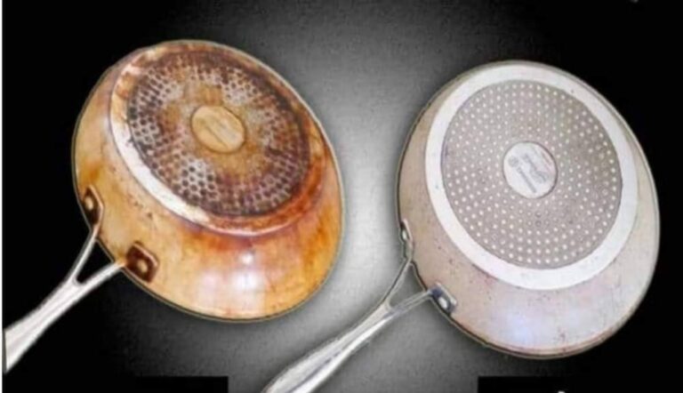 Pulisci facilmente la base di pentole e padelle utilizzando questo buon metodo
