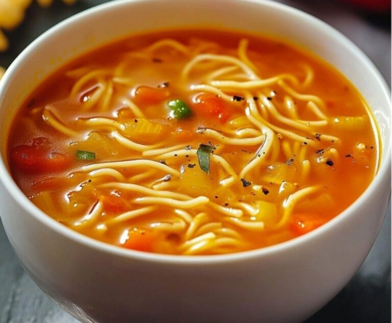 Zuppa dell'ultimo minuto (veloce e gustosa!)