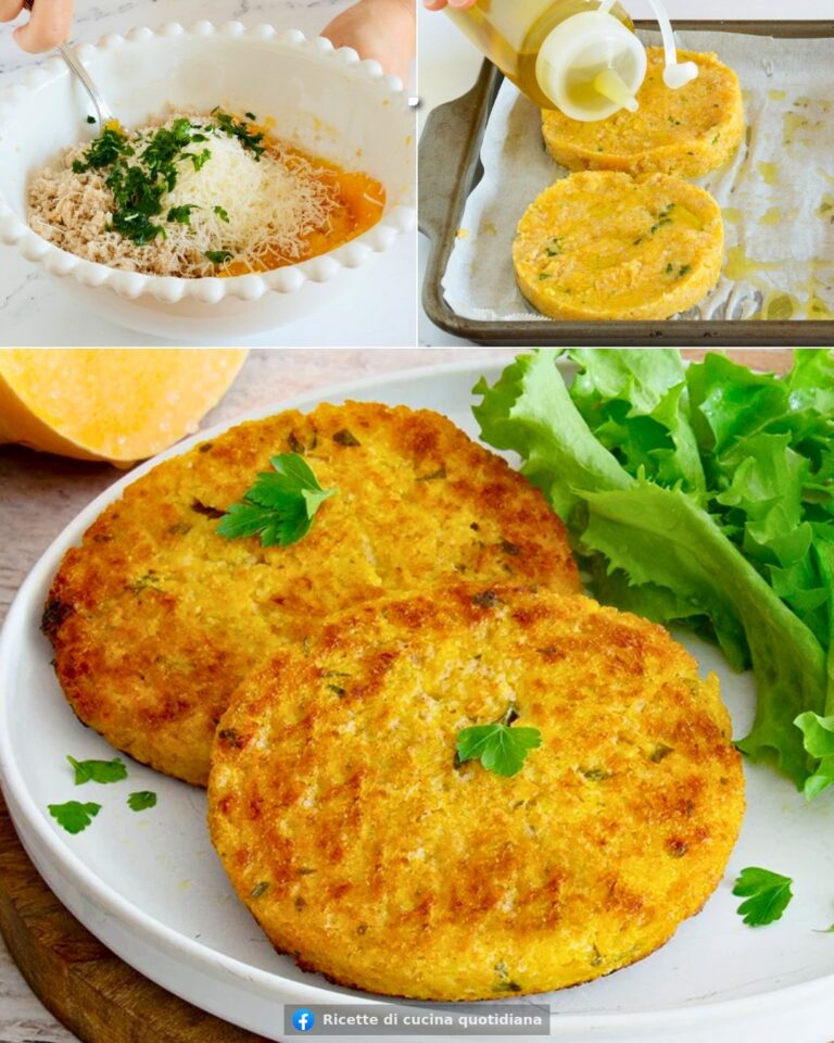 Hamburger di zucca: la ricetta del secondo piatto vegetariano perfetto per l’autunno