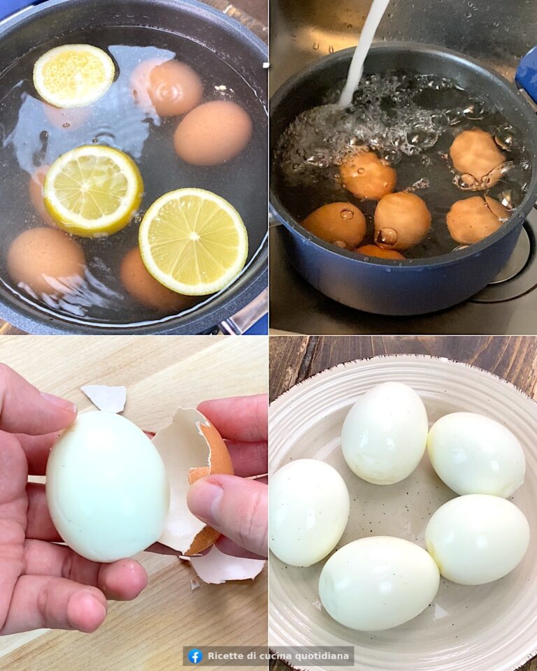 Il Segreto per Sbucciare le Uova Sode in 10 Secondi!