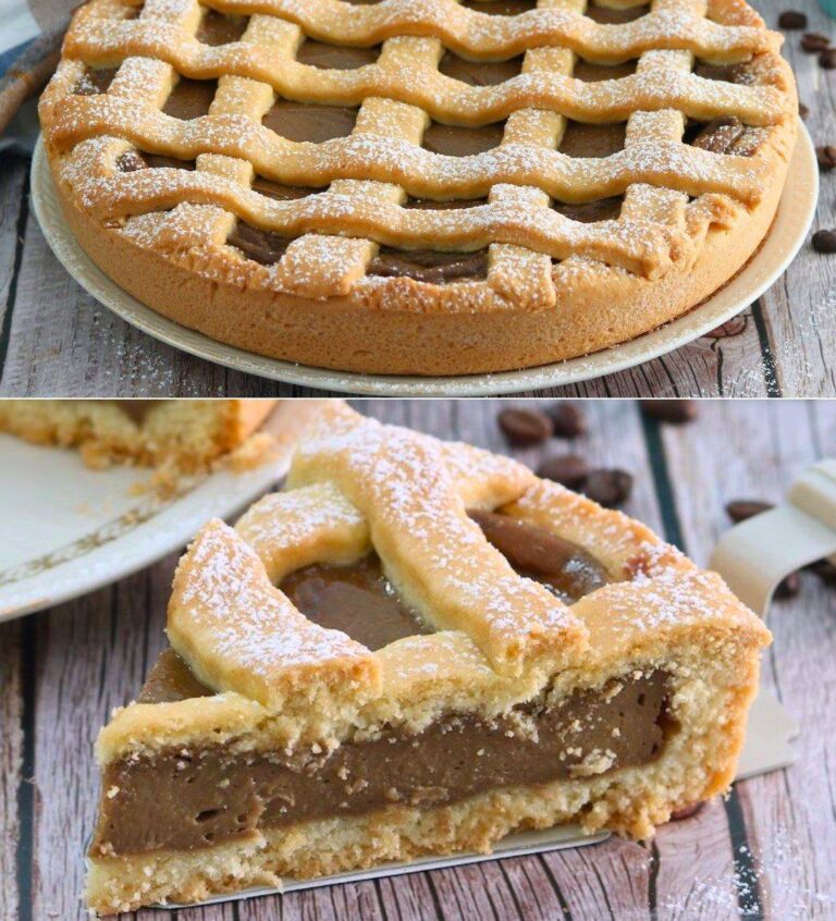 Crostata al caffè: la ricetta del dolce friabile dal ripieno cremoso e profumato