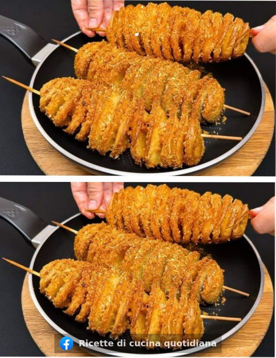 Ricetta per spicchi di patate croccanti con aglio e parmigiano