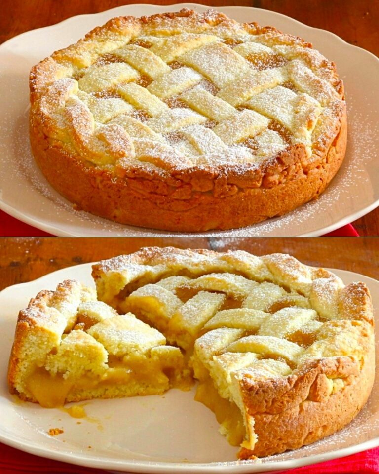 Crostata cuor di mela: