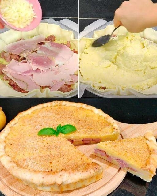 Torta di patate ripiena: la ricetta rustica che accontenta tutti