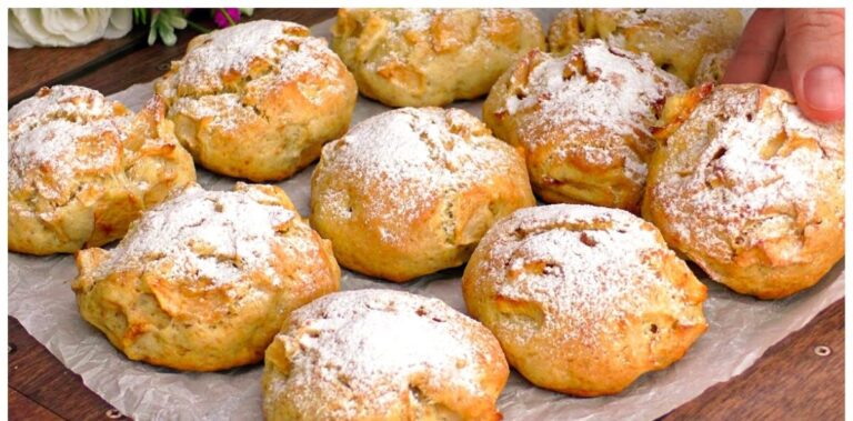 Biscotti alle mele in 5 minuti!