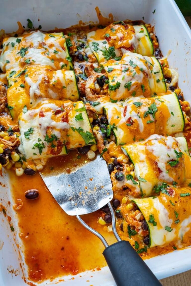Rotolo di Enchilada di zucchine