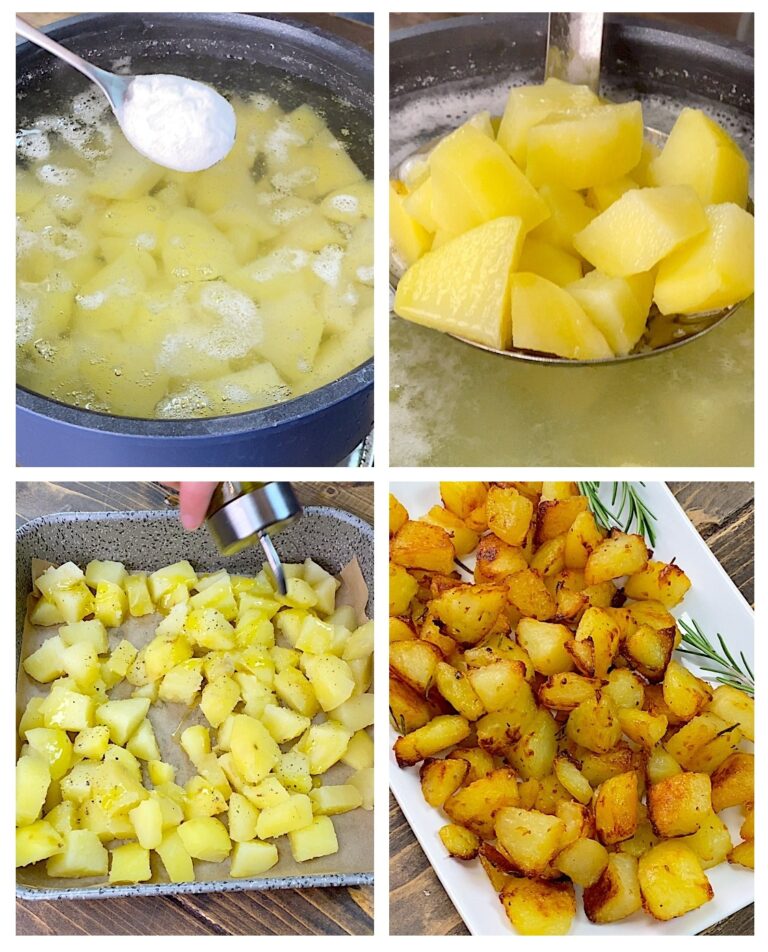 Il segreto delle patate arrosto croccanti e dorate