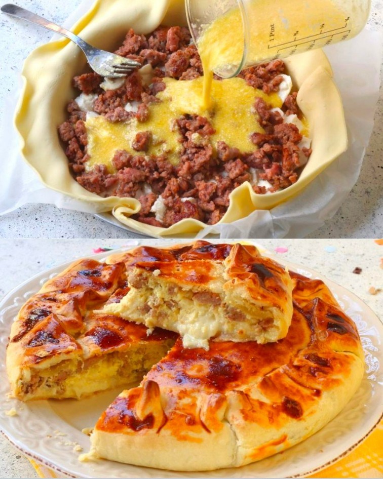 Pizza di Carnevale: la ricetta della torta rustica tipica sorrentina