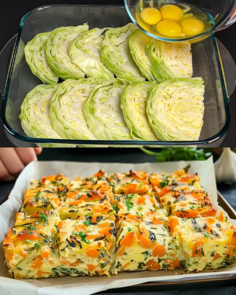 Casseruola di cavolo, patate, carote e spinaci