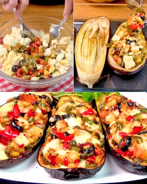 Senza carne ma super saporite  Farcisci le melanzane in questo modo e piaceranno a tutti: