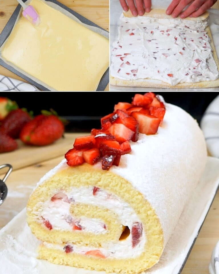 Strawberry Cake Roll: la ricetta golosa e soffice del dolce a base di fragole