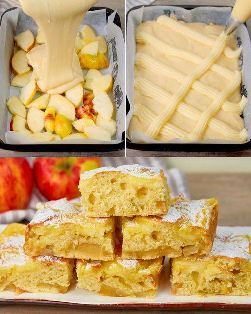 Questa non è la solita torta di mele, il risultato è sorprendente!