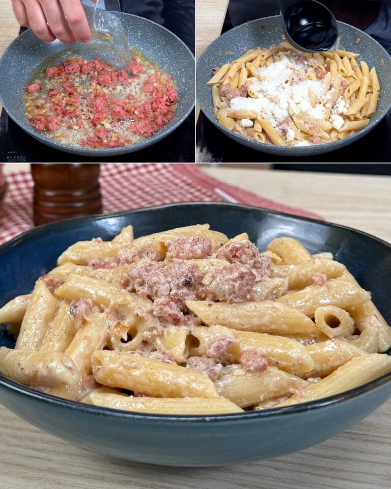 Pasta alla norcina: la ricetta del primo piatto umbro avvolgente e saporito