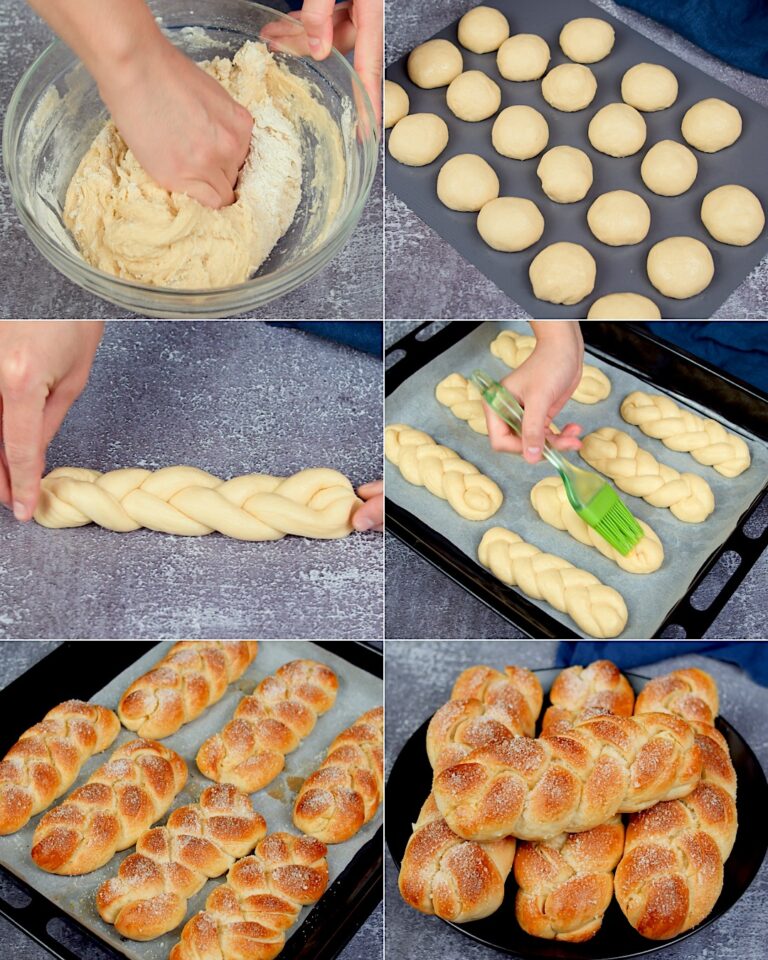 Le treccine di brioche