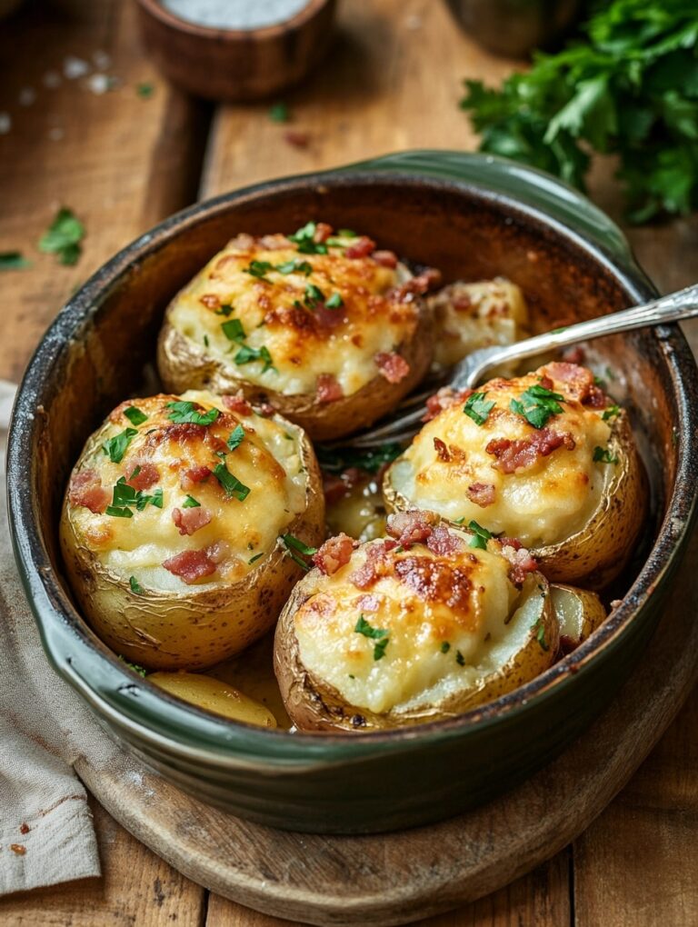 Patate Ripiene Con Pancetta E Reblochon