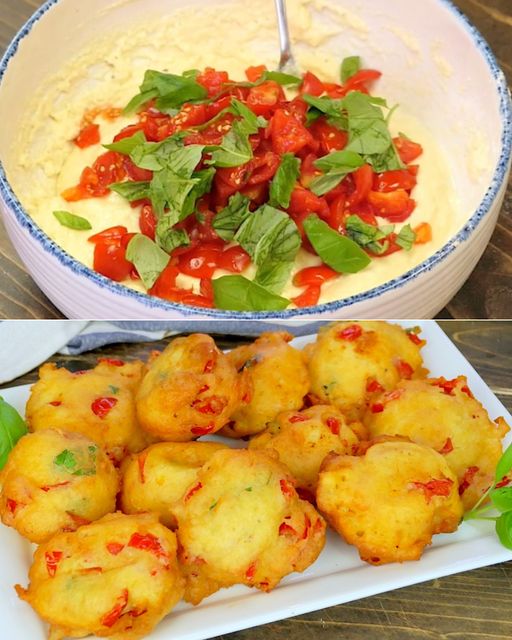 Bignè di pomodoro: croccanti fuori e morbidissimi e ricchi di sapori dentro!