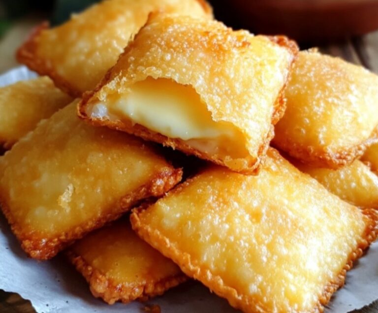 TORTA AL FORMAGGIO FRITTA