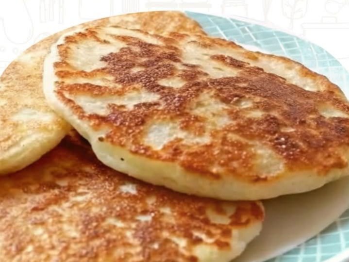 Pancake con Yogurt e Mele