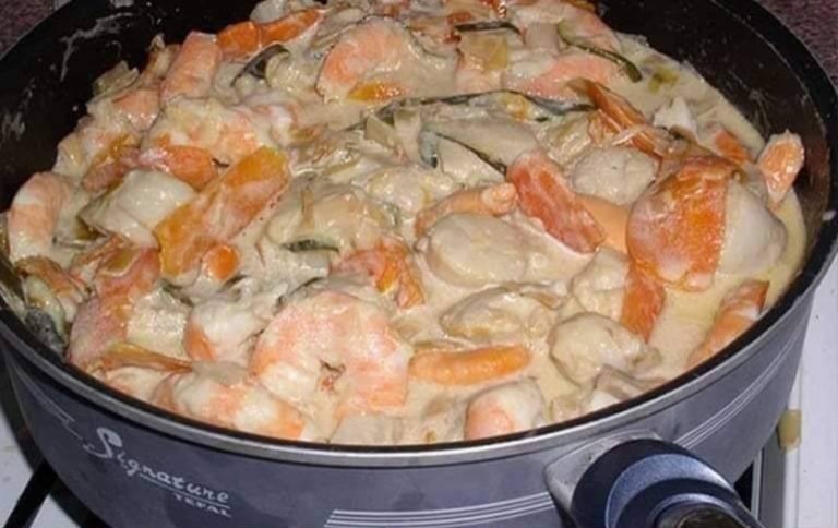 Blanquette di capesante ricca di sapore